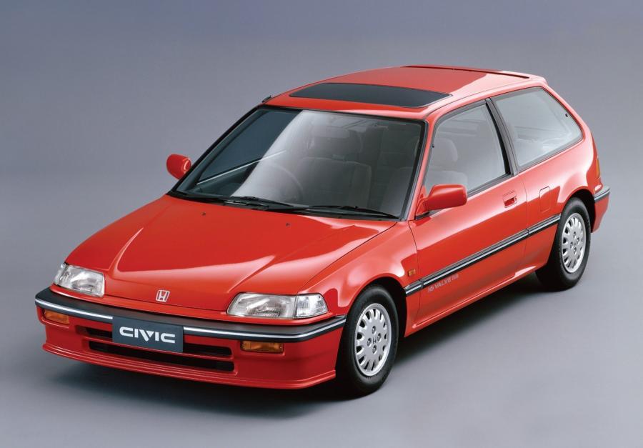  Honda Civic Hatchback 1987 года  (JP) (фото 2 из 5)